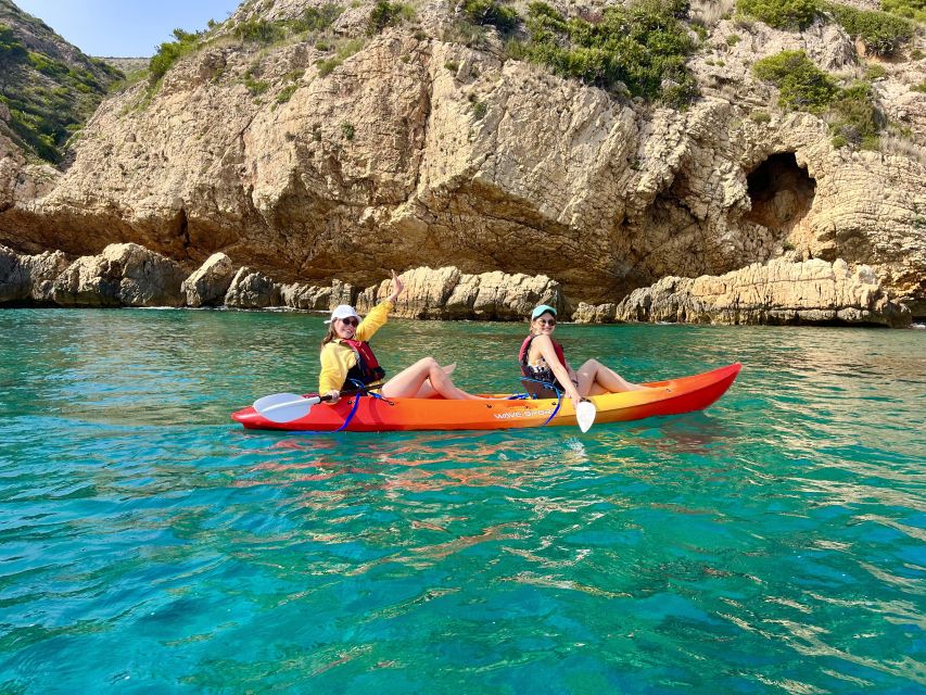 Jávea: Cala Tango and San Antonio Nature Reserve Kayak Tour - Cape San Antonio makes the return memorable