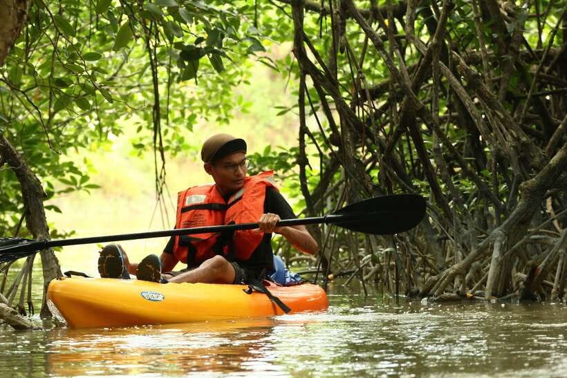 Johor: Sungai Lebam Kayaking with Transfer - The Local Boat Ride Upstream