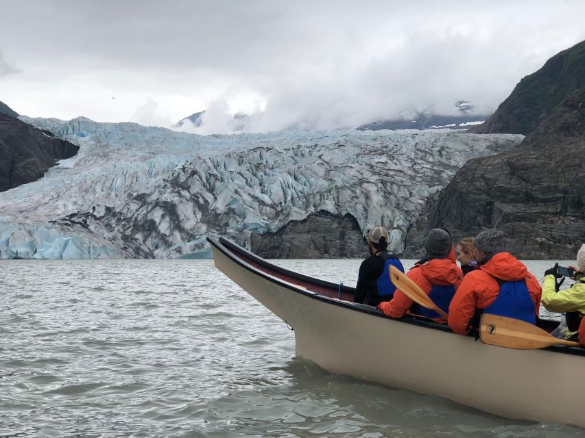 Juneau: Mendenhall Lake Canoe Tour - Meeting near the Mount Roberts Tramway