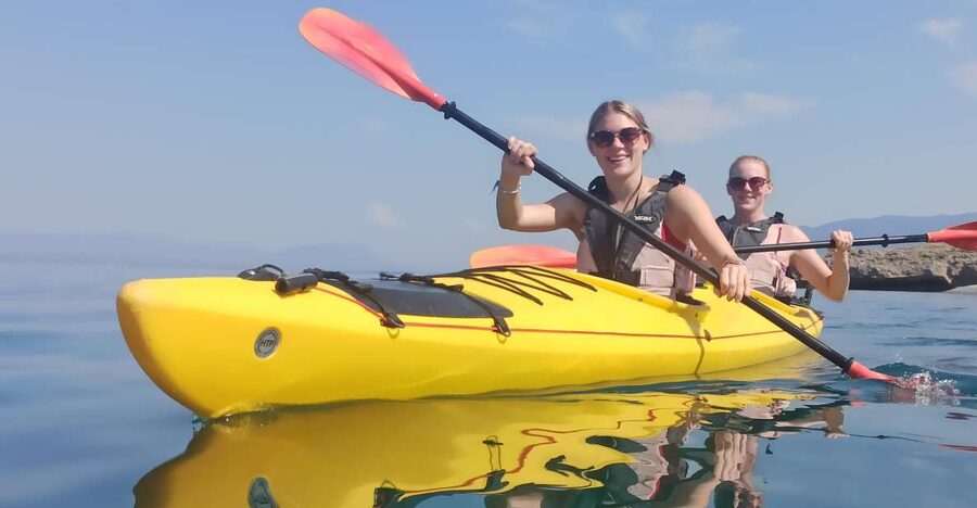 Kalamata: Sea Kayaking Day Trip with Lunch - Two to two and a half hours on the Aegean