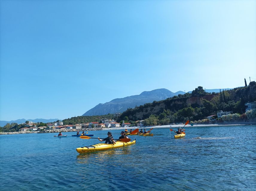 Kalamata: Sea Kayaking Day Trip with Lunch - Practical timing and meeting point advice