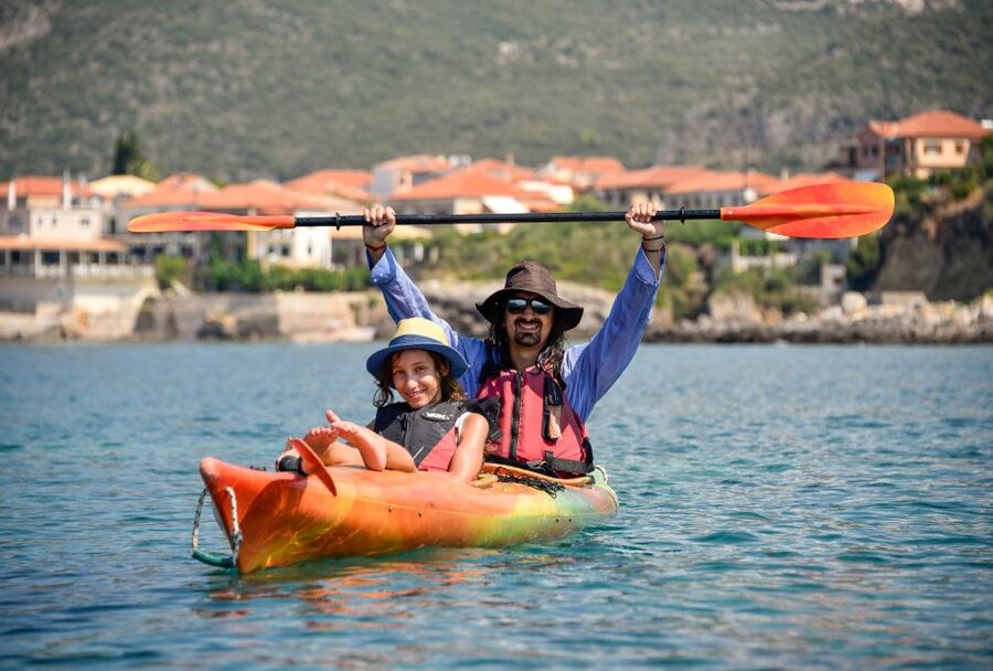 Kardamyli: Sea Kayaking With Lunch - An easy pace along the Messinian coast