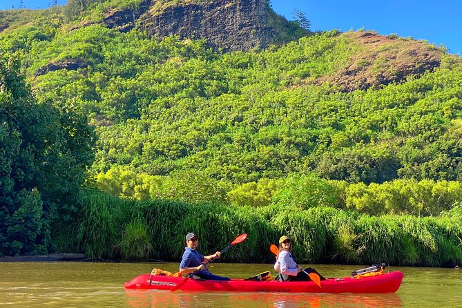 Kauai Adventure: Kayak & Hike to Secret Falls with Expert Guide - Leaving the kayaks for the jungle trail