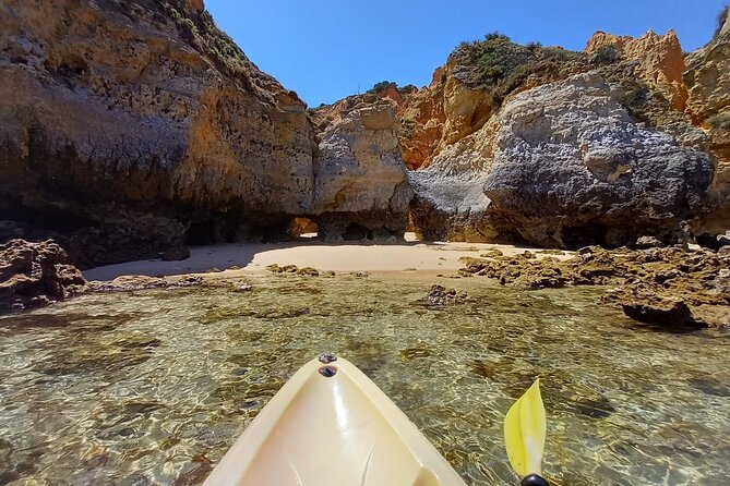 Kayak Adventure through the Ponta da Piedade Caves in Lagos - A relaxed finish with time to swim