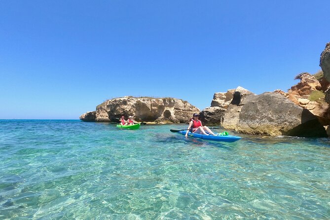 Kayak and canoe tour to Roca Vecchia and La Grotta della Poesia - Seeing the Cave of Poetry after its closure