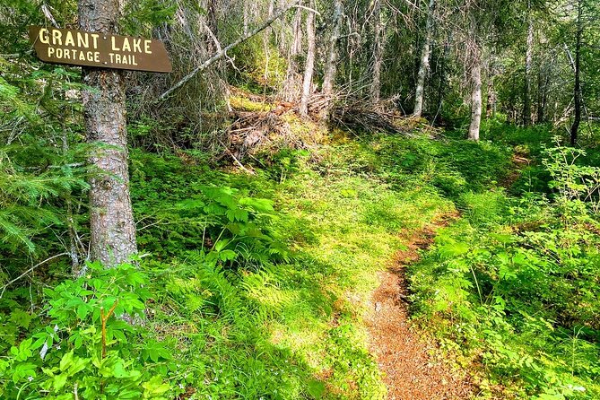 Kayak and Hike to Deep Blue, Glacially Carved Grant Lake, Alaska - Grant Lake is the visual payoff