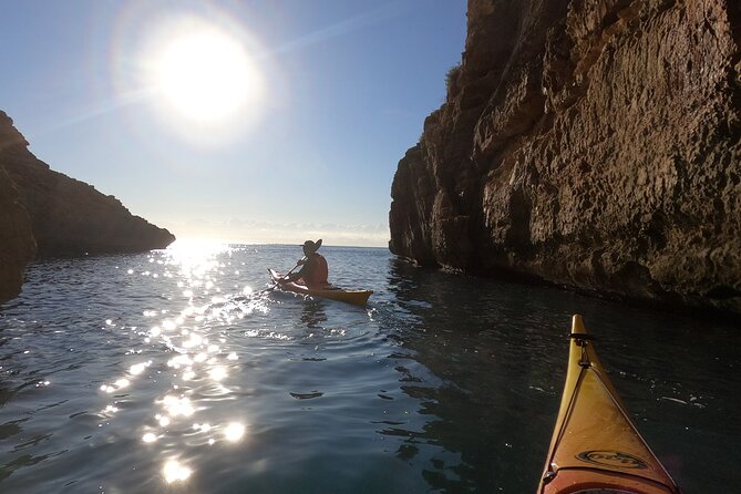 Kayak And Snorkel Excursion in Jávea. Portitxol - Granadella - Snorkeling in the clear coastal water