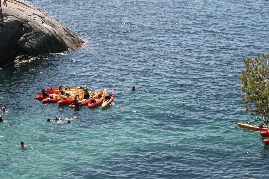 Kayak and Snorkel in Playa de Aro, Costa Brava - What the $29 price really includes