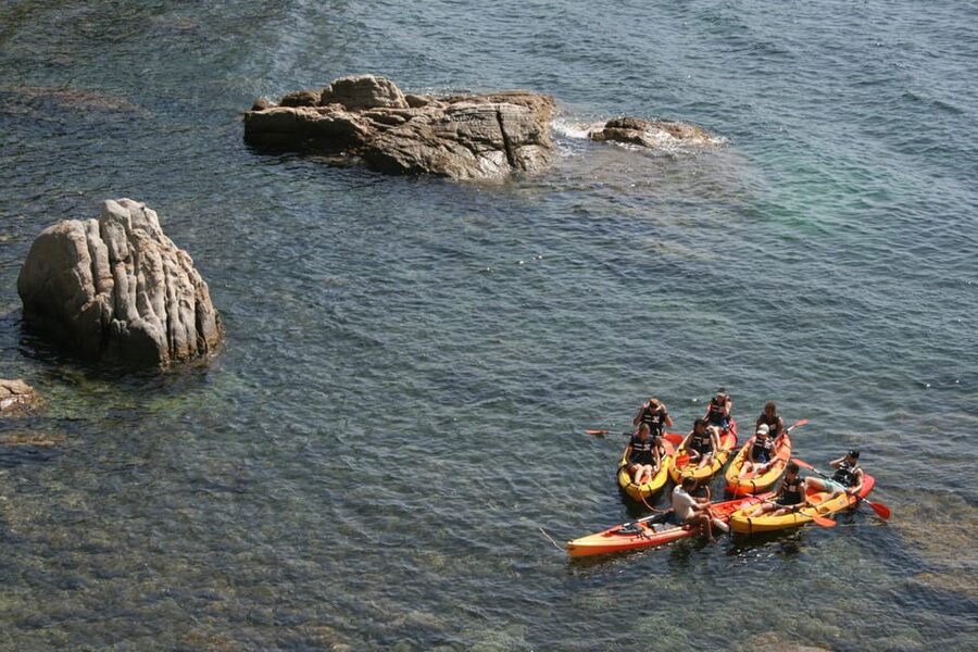 Kayak and Snorkel in Playa de Aro, Costa Brava - Who will enjoy this most