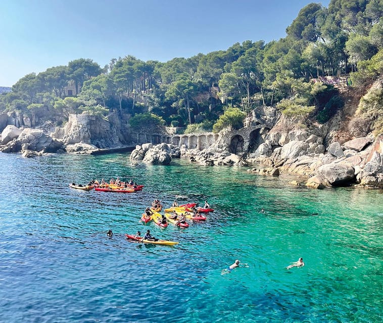 Kayak and Snorkel in Playa de Aro, Costa Brava - Making the most of the two hours