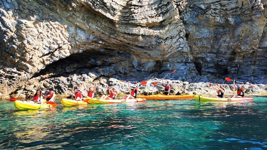 Kayak de Villajoyosa a Benidorm, El Aguilo - Who will enjoy this most