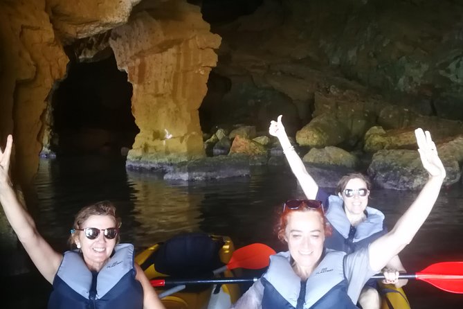 Kayak Dénia "Cova Tallada" + Snorkeling + Speleology - Starting at the Dénia meeting point
