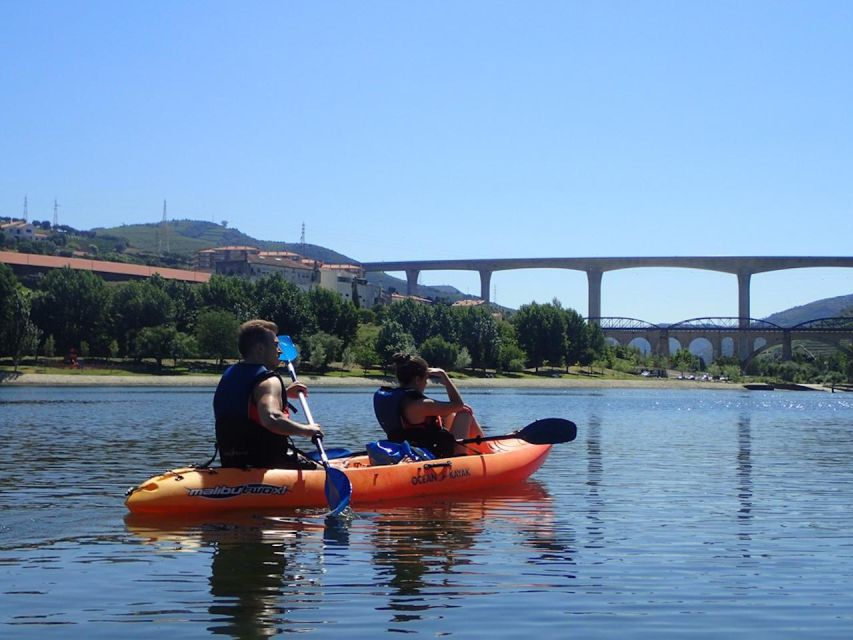 Kayak - Douro Valley - Getting comfortable in the double kayak