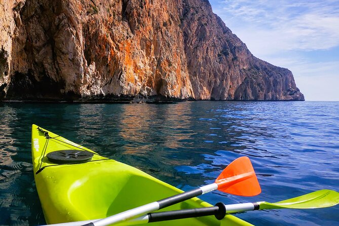 Kayak excursion to Cova dels Coloms from Platja Mascarat - What to bring for a safer, easier outing