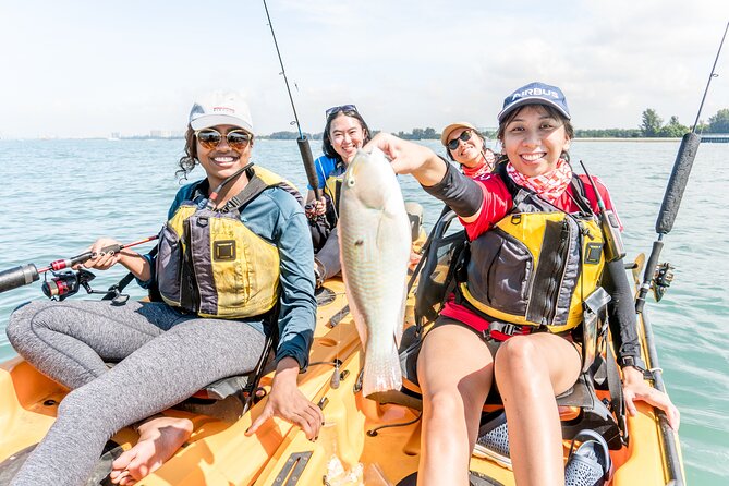Kayak Fishing in Singapore, Sentosa, East Coast: Day, Sunset & Night Adventures - Heat, weather, and the limits of the outing