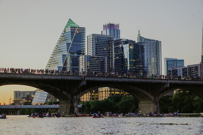Kayak or Paddle Board Sunset Bat Tour - Paddling from 20 North Interstate 35