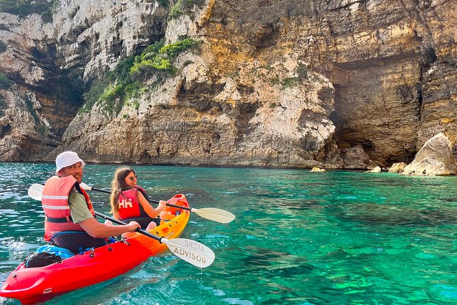 Kayak Paradise: Cala Portixol Snorkel, Cave & Cliff Jumping Tour - Starting at Cala Portixol at 9:00 a.m.