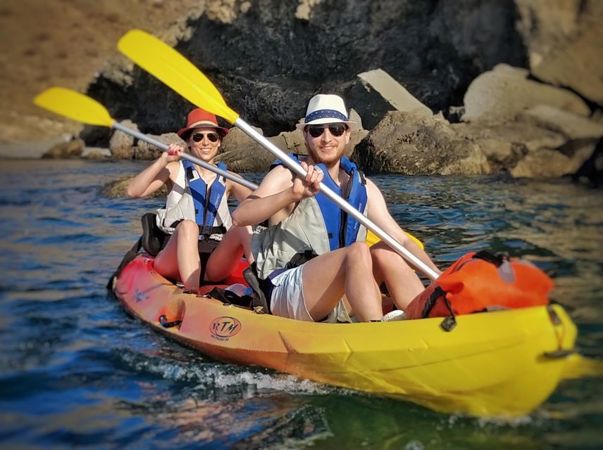 Kayak por las cuevas y acantilados de Mogan - The return paddle to Taurito