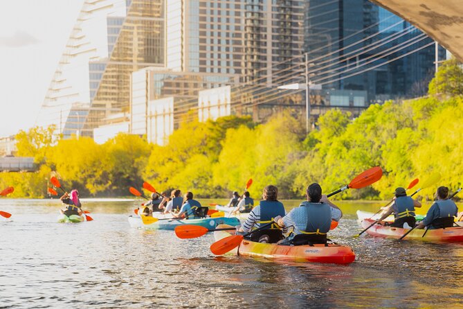 Kayak Rentals on Lady Bird Lake - Getting started on the water