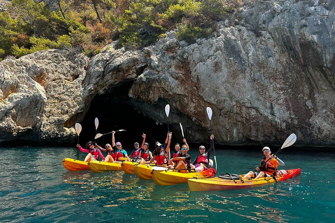 Kayak route through Cala Granadella - Why this short Costa Blanca paddle works