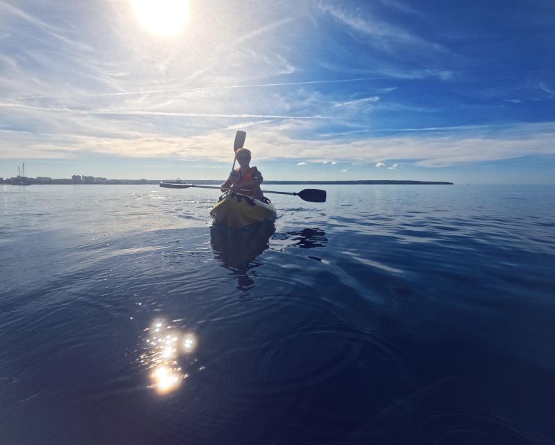 Kayak Tour Bay of Palma - Reaching Na Galera islet