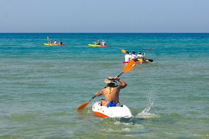 Kayak Tour: From Cala Manbrù to Torre Salsa Reserve - The 6 km paddle along Torre Salsa