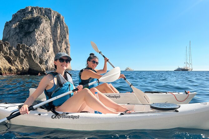 Kayak tour in Capri between caves and beaches. Photos included. - Entering the Grotta dell’Acqua