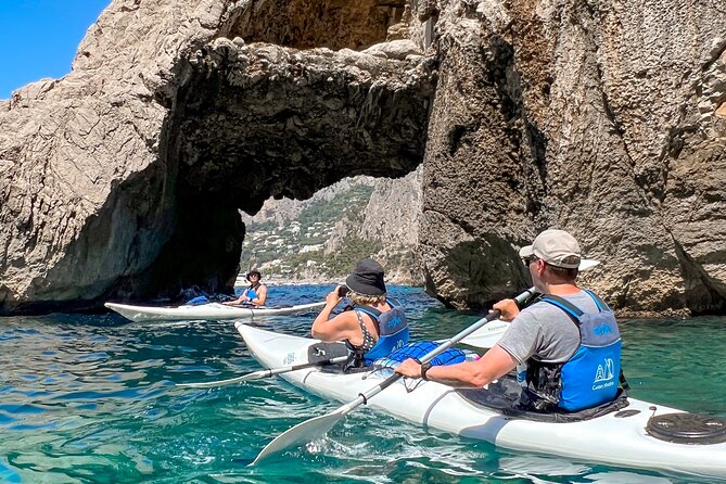 Kayak tour in Capri between caves and beaches. Photos included. - The Green Grotto and Capri’s changing light