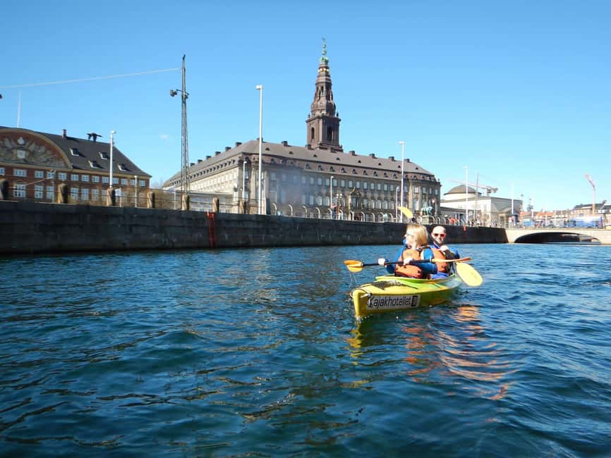 Kayak Tour in Copenhagen Harbor - June, July and August - Langebro and the first harbor views