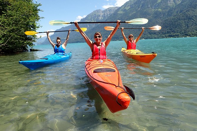 Kayak Tour of the Turquoise Lake Brienz - From Bönigen across the Lütschine