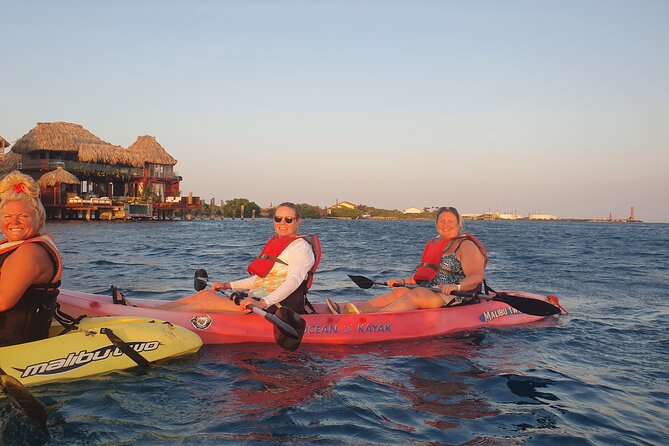 Kayak Tour to Seaglass Island - Reaching Sea Glass Island from Savaneta