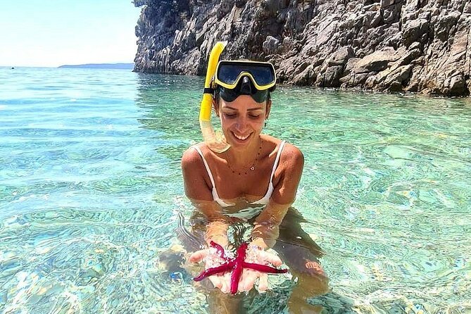 Kayak Trip to Hidden blue Cave, with lunch & fruits. - Quiet Beaches and Snorkeling Stops