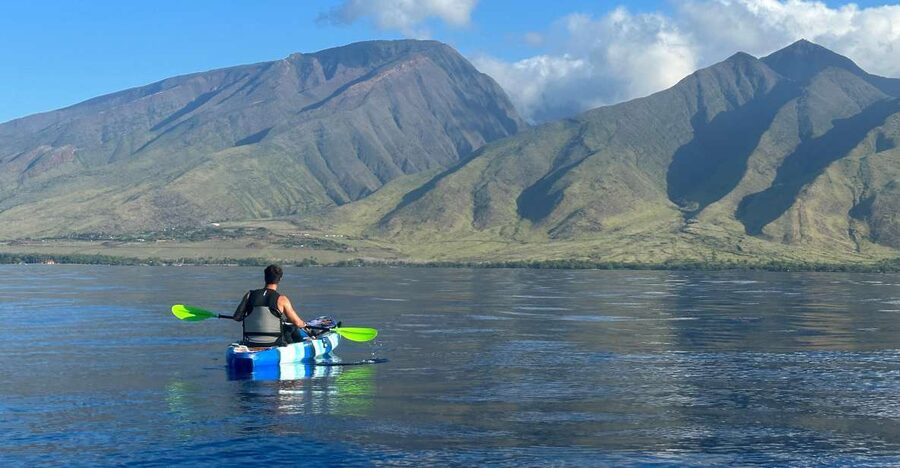 Kayak, Whale Watch And Snorkel At Turtle Town - Launching from Olowalu’s sandy beach