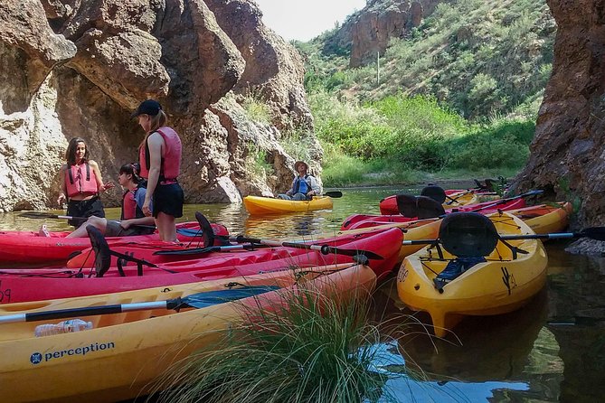 Kayaking 2 Hr Canyon & Cliffside on Saguaro Lake - Starting at Saguaro Lake Ranch near Mesa