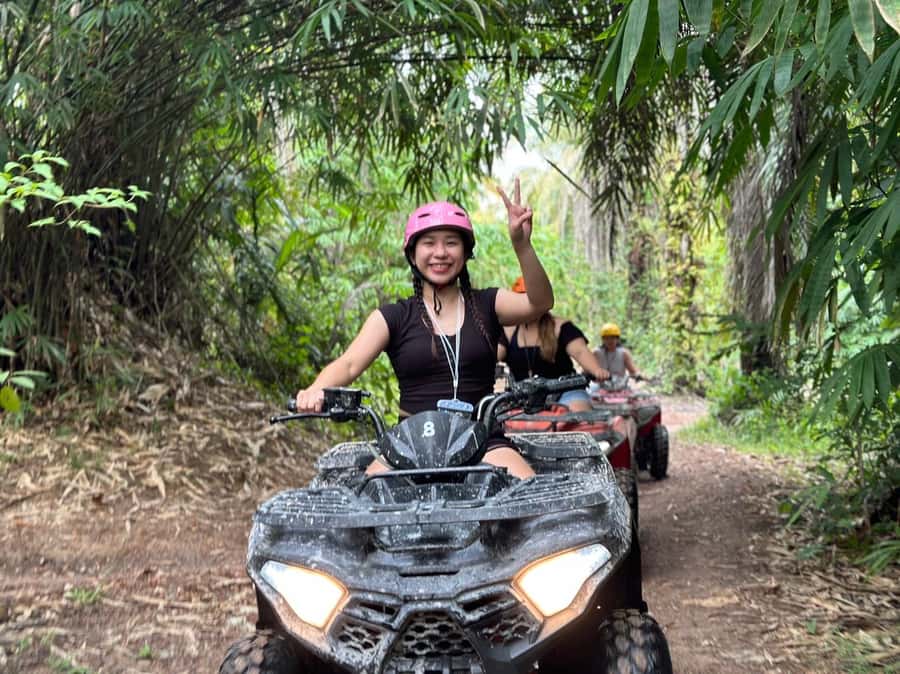 Kayaking at klong root in clude ATV and shooting - Booking advice for an active day in Krabi