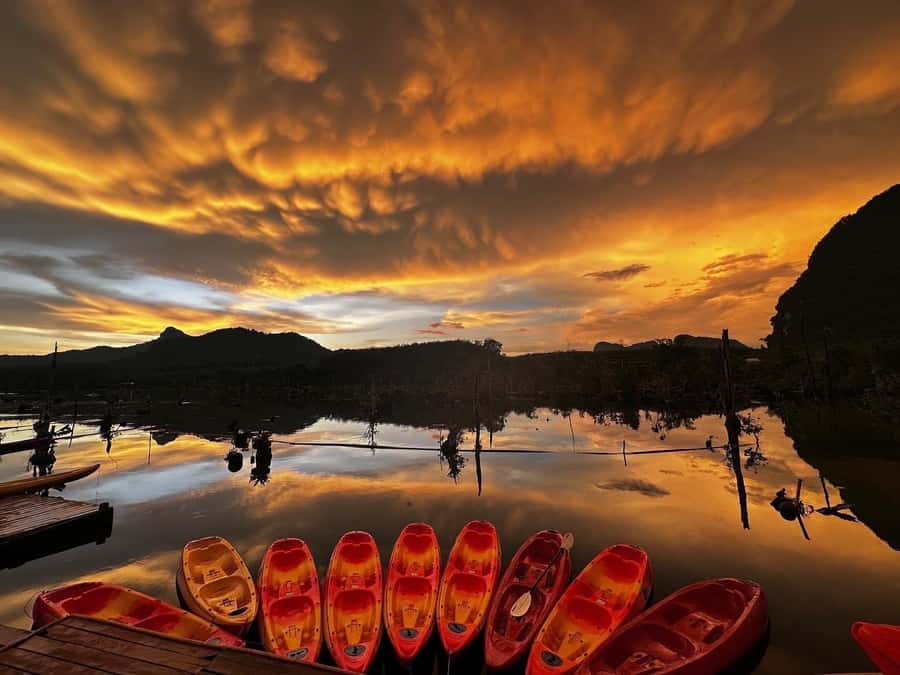 Kayaking at klong root in clude ATV and shooting - Klong Nam Sai gives the day its character