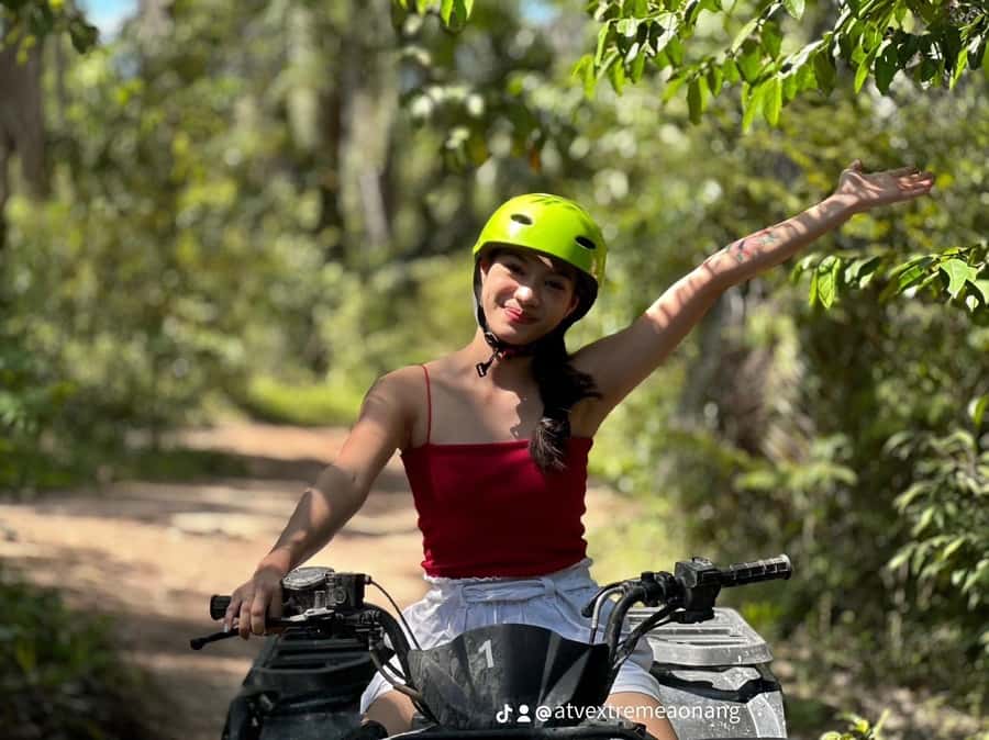 Kayaking at klong root in clude ATV and shooting - The ATV ride adds a sharp change of pace