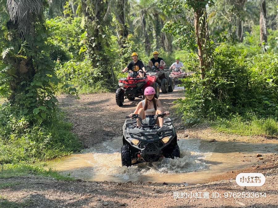 Kayaking at klong root in clude ATV and shooting - Ten shots at Krabi Shooting Range