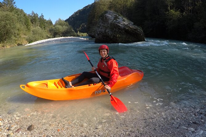 Kayaking in Bled - Leaving Bled for the Sava Dolinka