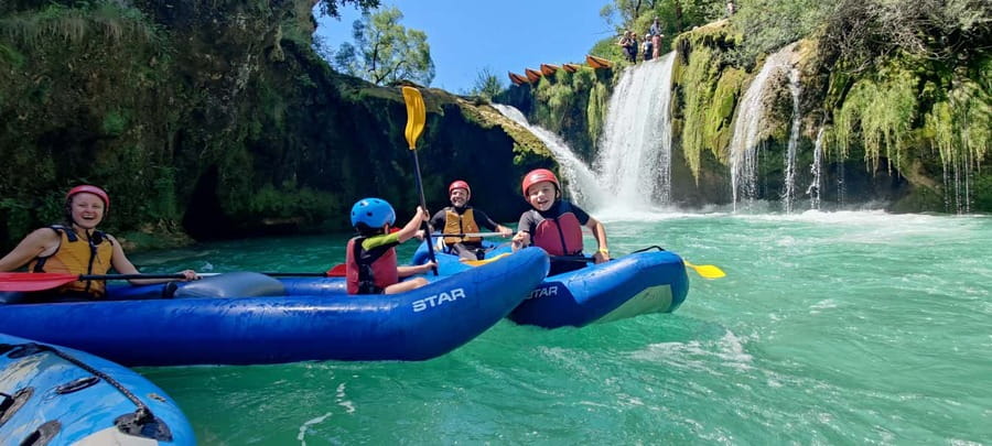 Kayaking Mreznica Waterfalls in Natural Monument - Key points to know before you book