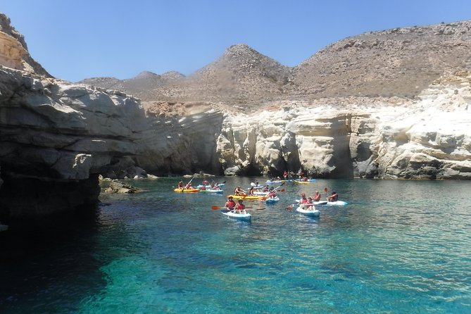 Kayaking tour through volcanoes of Cabo de Gata Natural Park - Starting at Cala del Cuervo near Las Negras