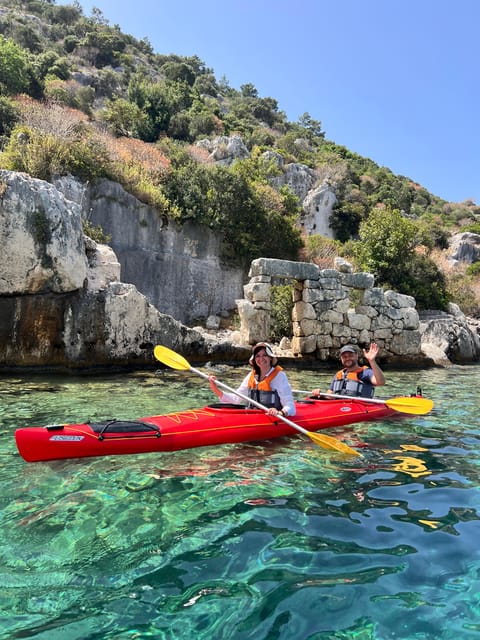 Kekova: The Sea Kayaking Odyssey Across Islands & Bays - Swimming stops in water clear enough to see the bottom