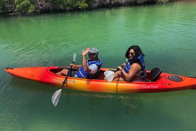 Key West Mangrove Kayak Eco Tour - Following the creek into shallow water