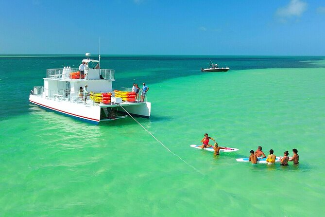 Key West Sandbar Charter With Kayak Tour: Includes Lunch & Drinks - Jewfish Basin sandbar, the main event