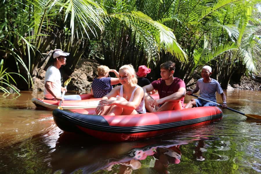 Khao Lak's Little Amazon: Canoe, Trek & Waterfall Day Trip - Rommanee Hot Spring is a simple final stop