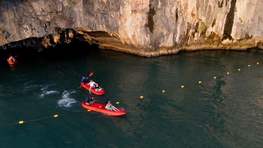 Khao Lak: Twilight Sea Canoe and Glowing Plankton Tour - From Khao Lak to the boat