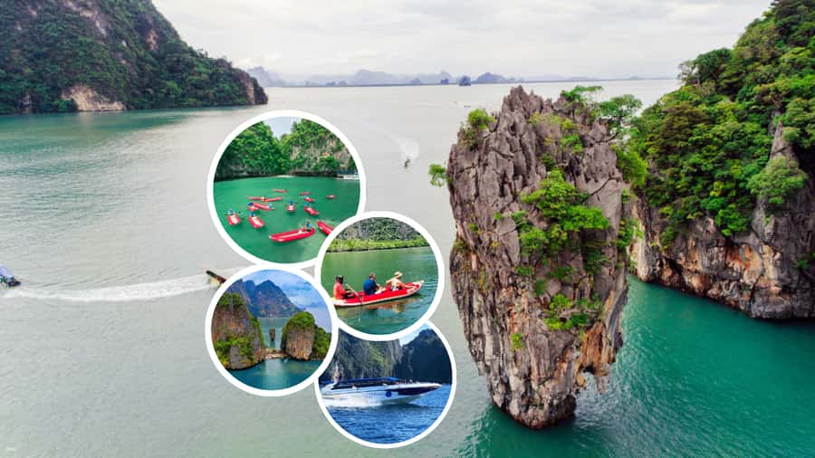 Khaolak: James Bond Island Kayak Tour with Snorkeling &Lunch - James Bond Island and Khao Phing Kan
