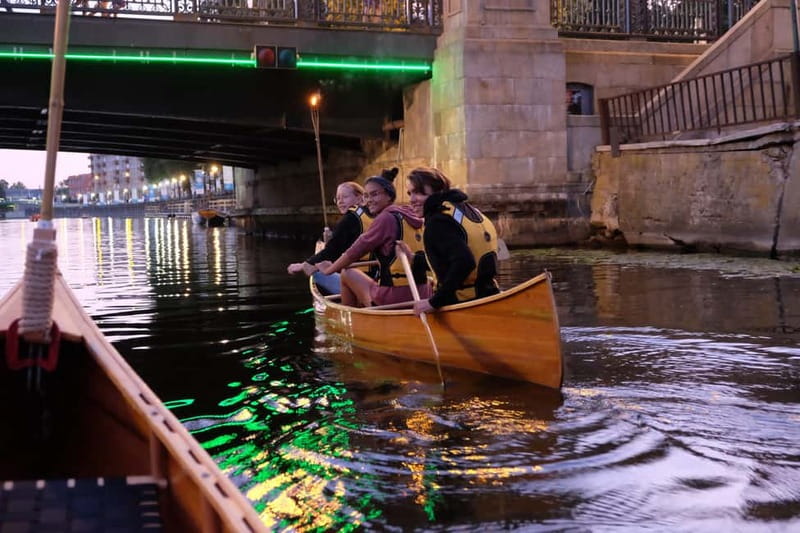 Klaipeda: Evening Guided Tour by Wooden Canoe - Key points to know before you book