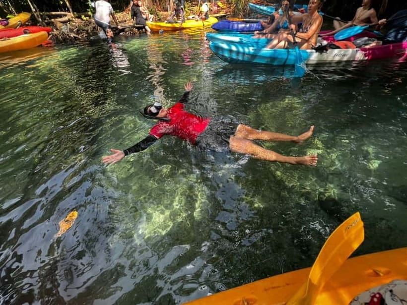 Klong Rud Kayaking with Hotel Transfer - Fruit, water, and a small extra after paddling