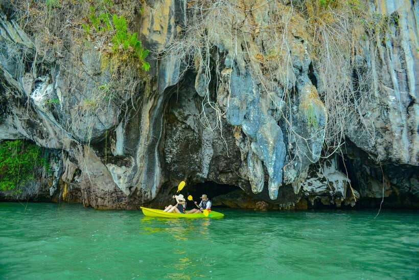 Ko Lanta: Full-Day Mangrove and Sea Cave Kayaking Experience - Two hours around Koh Talabeng